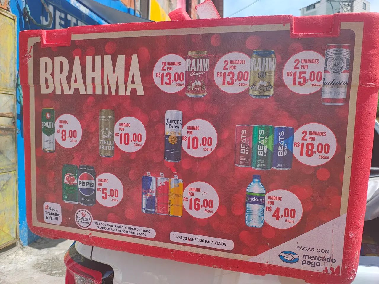 Isopor do carnaval 2026