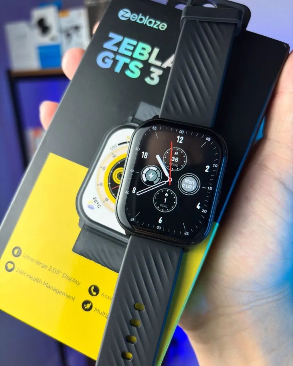 Relógio Zeblaze GTS 3 - Estoque Disponível