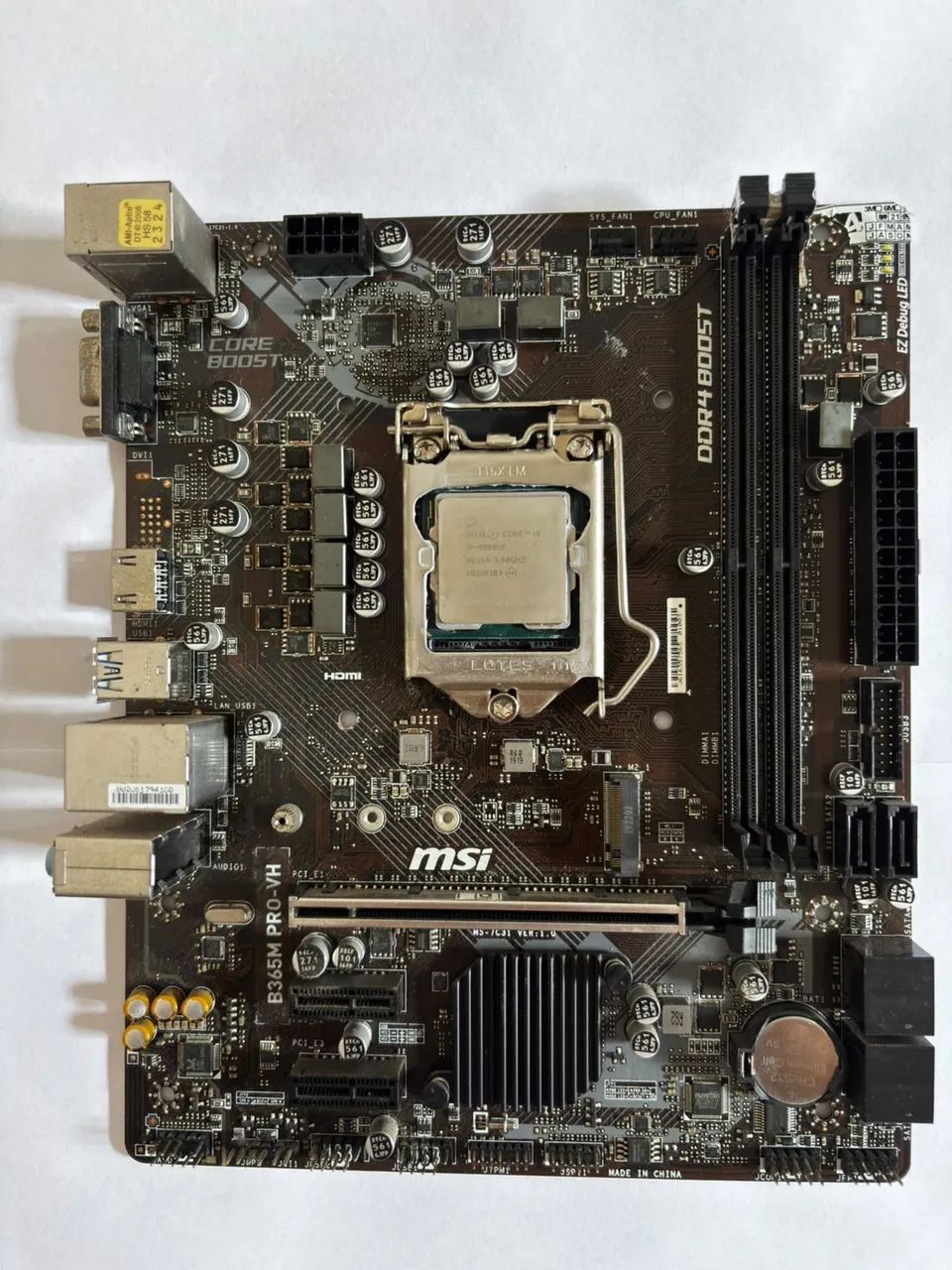 Placa Mãe MSI B365 PRO DDR4 LGA 1151