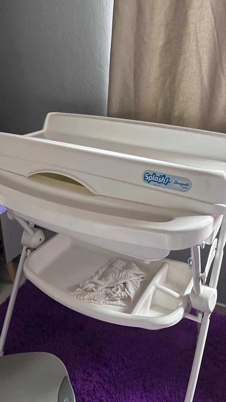 Trocador e banheira infantil  - Foto 2