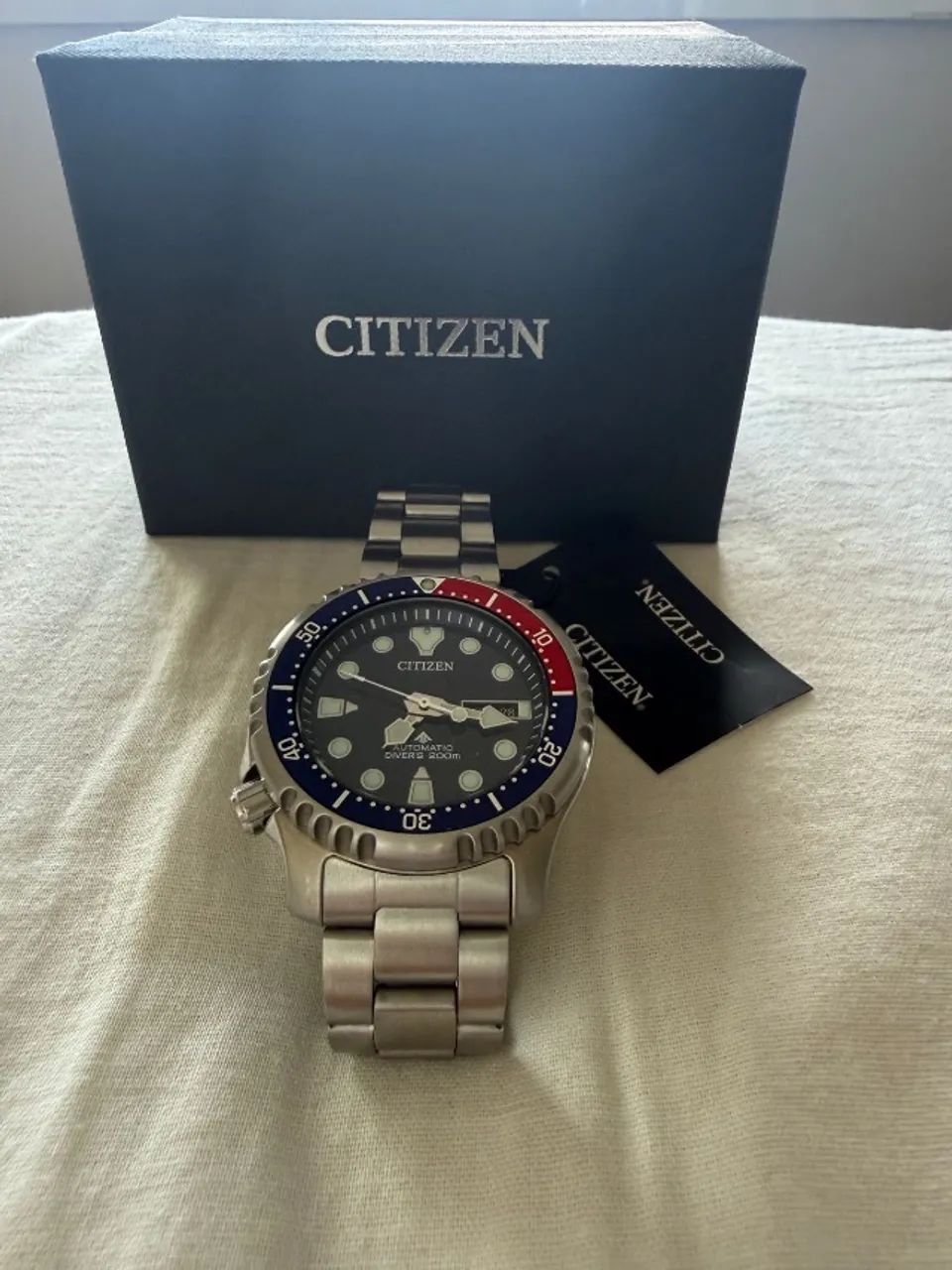 Relógio Citizen Automático Diver 200m - Original - Foto 2