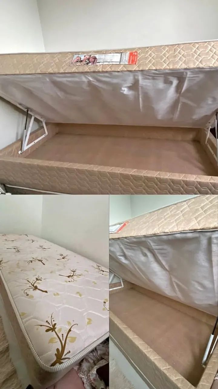 Bi Cama Baú de solteiro - R$ 500,00 