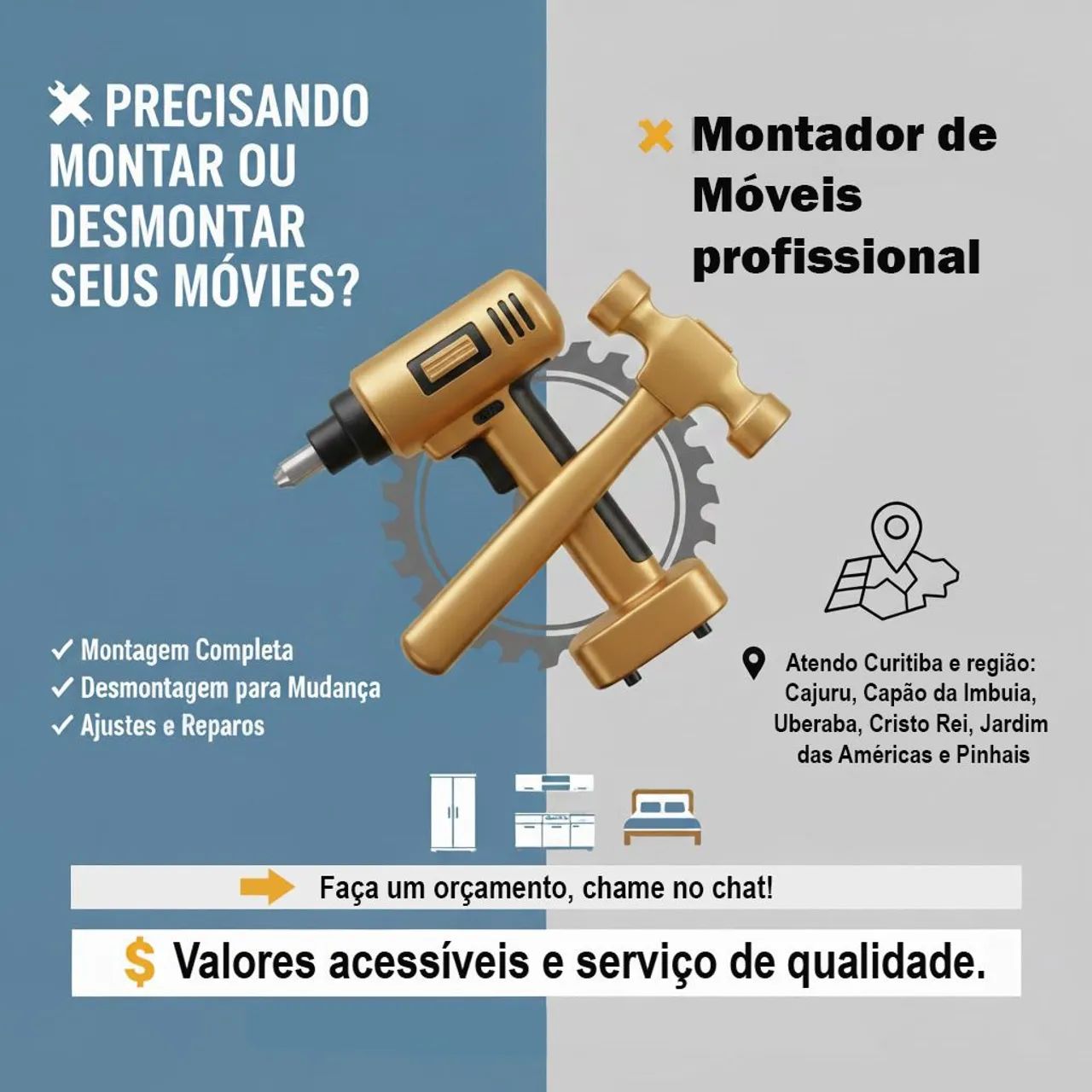 Montador e pintor