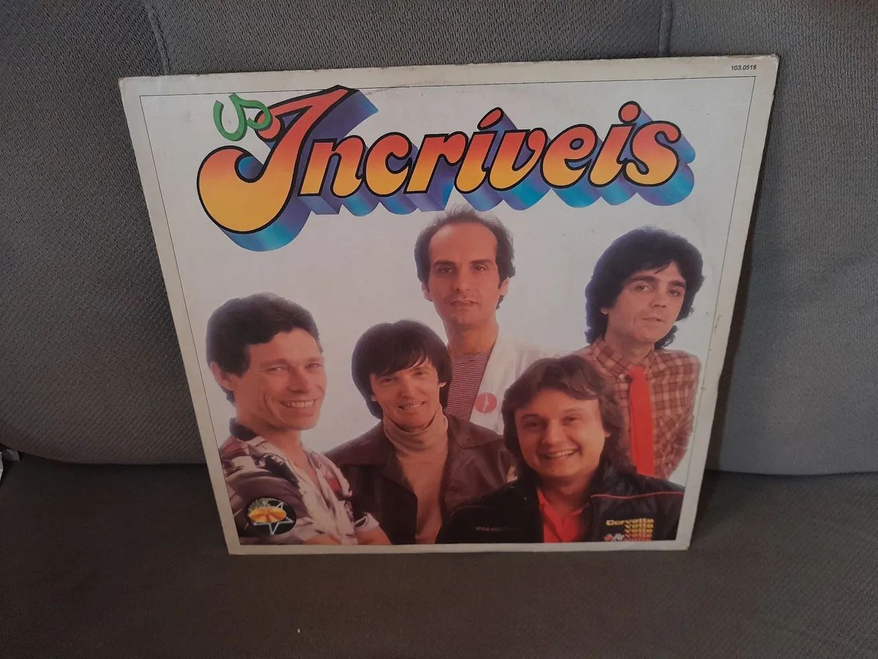 Disco de vinil  os incríveis 