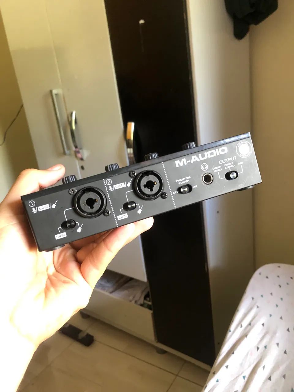 INTERFACE DE ÁUDIO M-TRACK DUO. ESTADO DE ZERA COM CAIXA E GARANTIA ESTENDIDA ATÉ 10/2027 - Foto 3