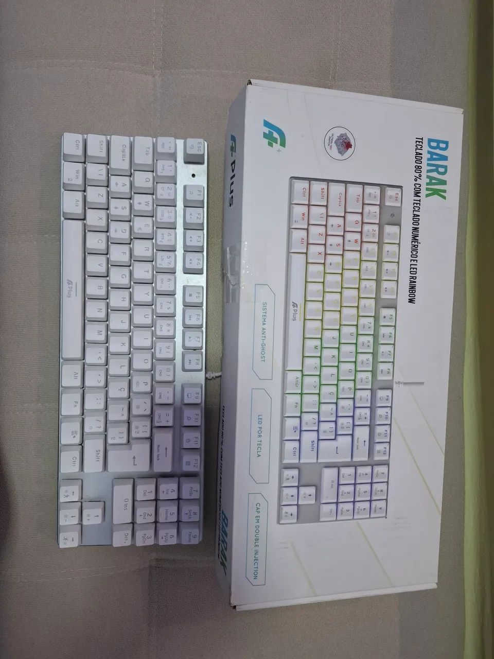 Teclado gamer barak 80% - Foto 2