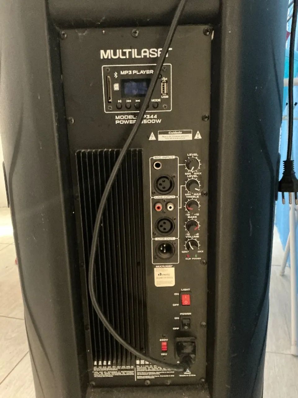 Caixa de Som Multilaser 3500w - Foto 3