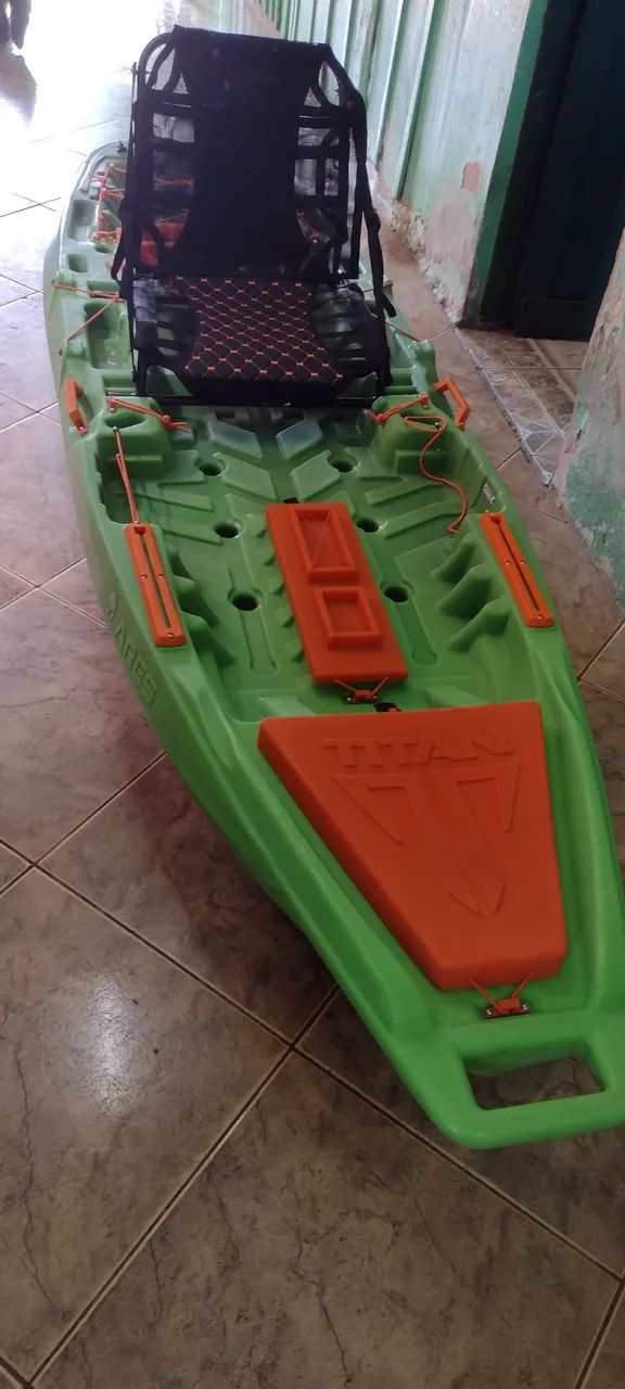 Caiaque Titan Ares selva novo!