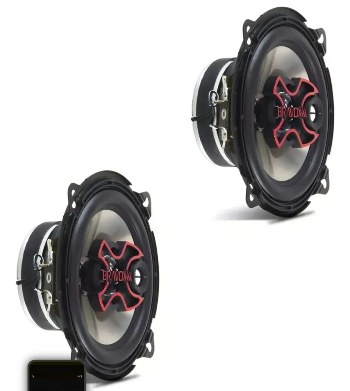 Alto-falantes Bravox CS50P  5 polegadas  - Foto 3