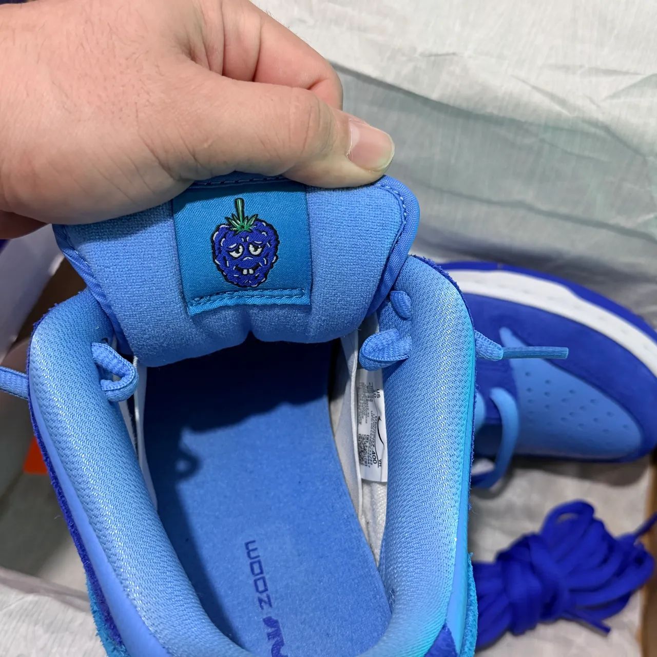 Nike SB Dunk Low Blue RaspBerry Original - Foto 2