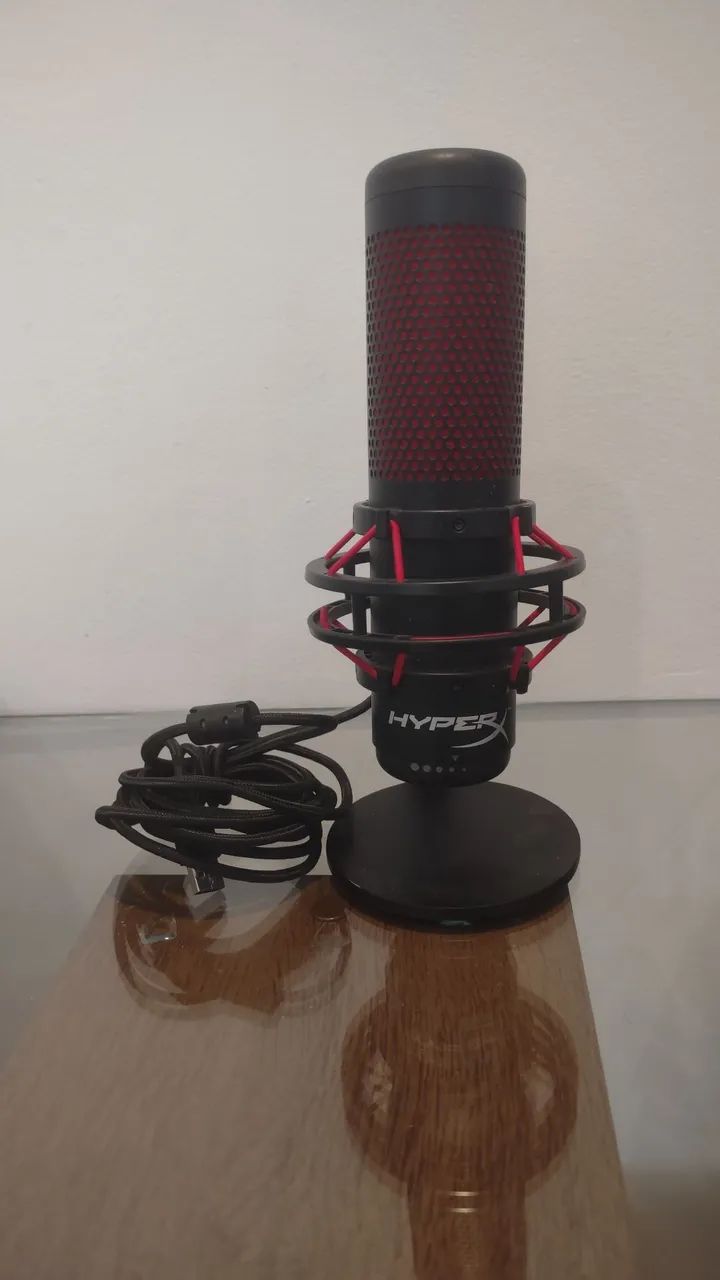 Microfone Condensador Gamer HyperX QuadCast - Foto 3