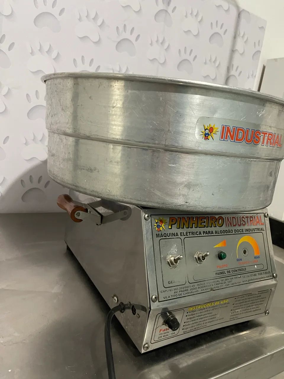 Máquina de algodão doce 