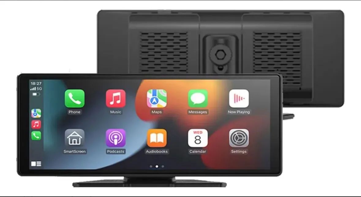 Multimídia Portátil 10.2 Polegada Android Auto Apple Carplay - Foto 4