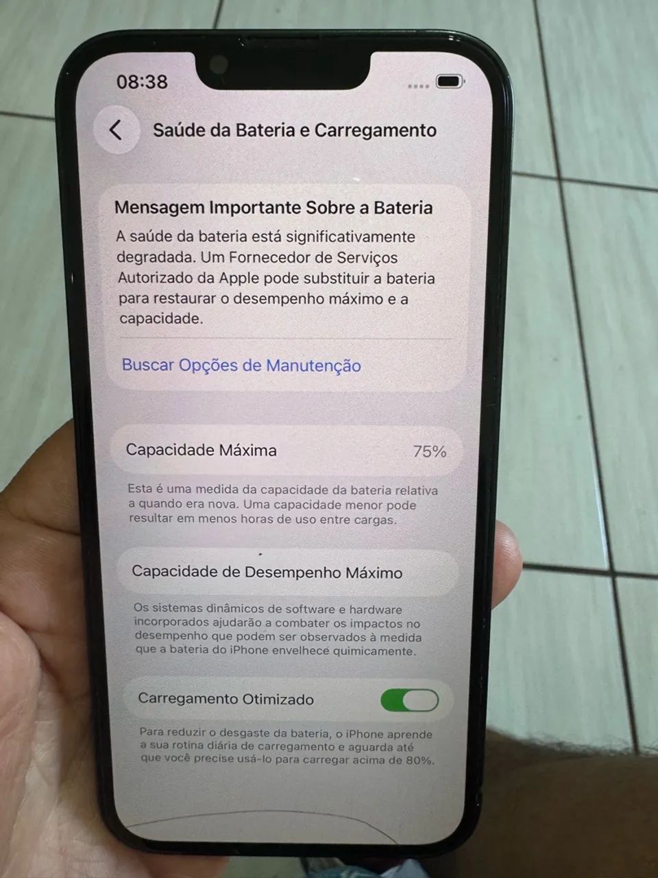 iPhone 13 128GB Muito Conservado 75% Bateria - Foto 5