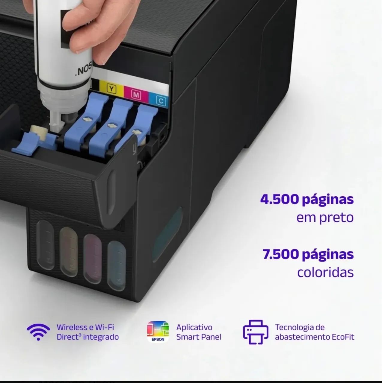 Impressora multifuncional epson l3250 wifi - Foto 4