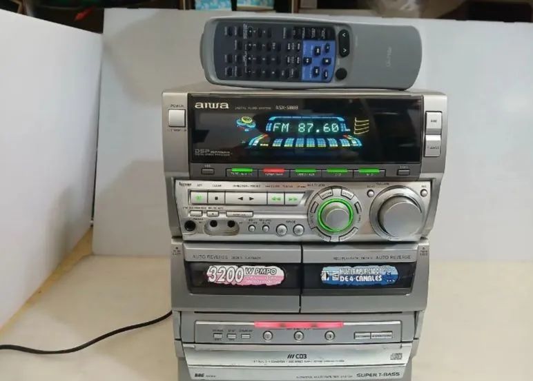 Mini system aiwa nsx 888 n gradiente sony - Aparelhos de Som