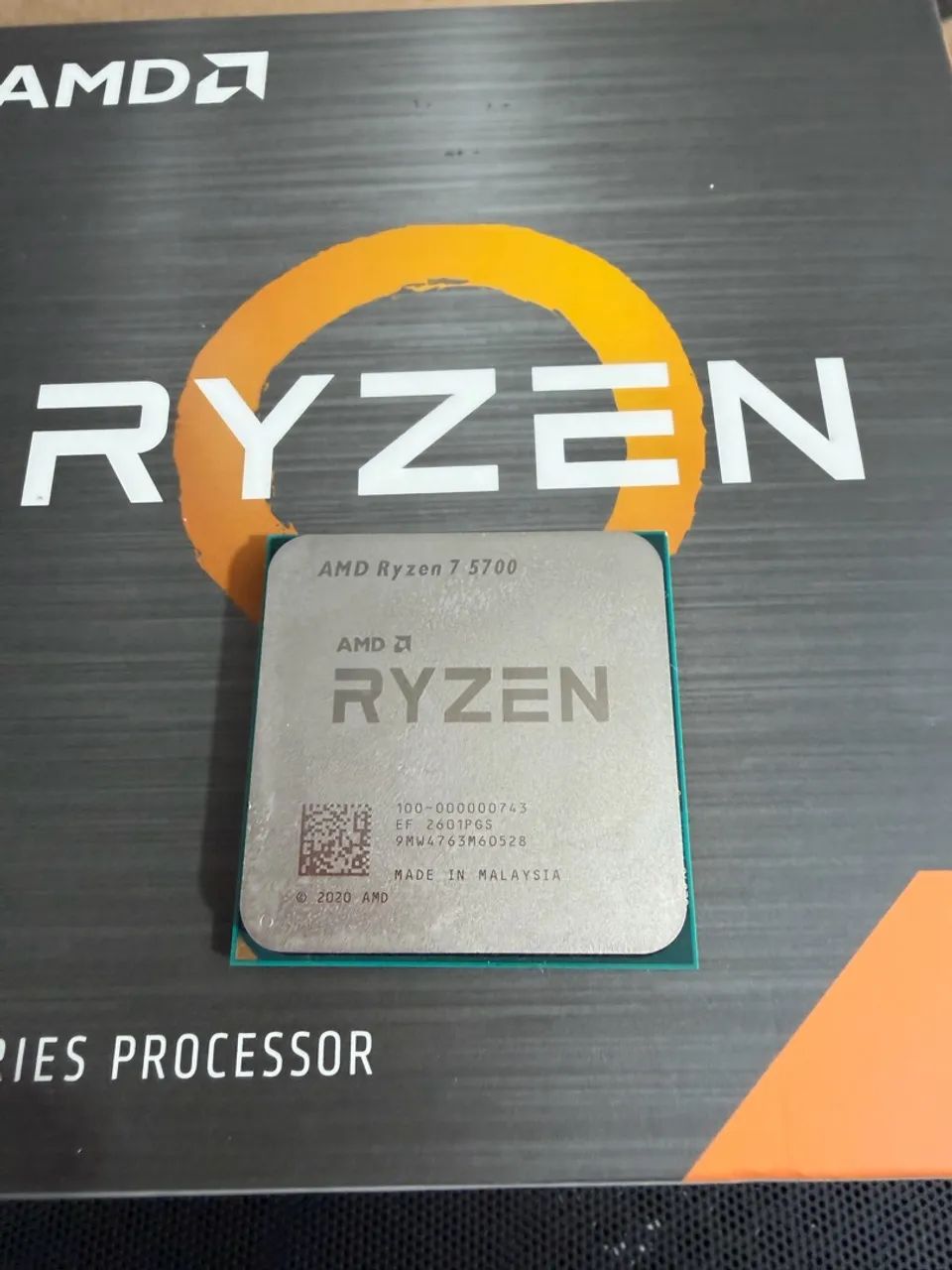 Processador Ryzen 7 5700x Novo c/ 1 Ano de Garantia 