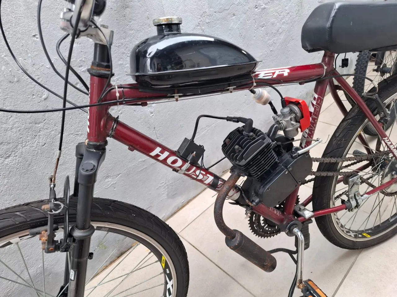 Bicicleta motorizada 80cc - Foto 5