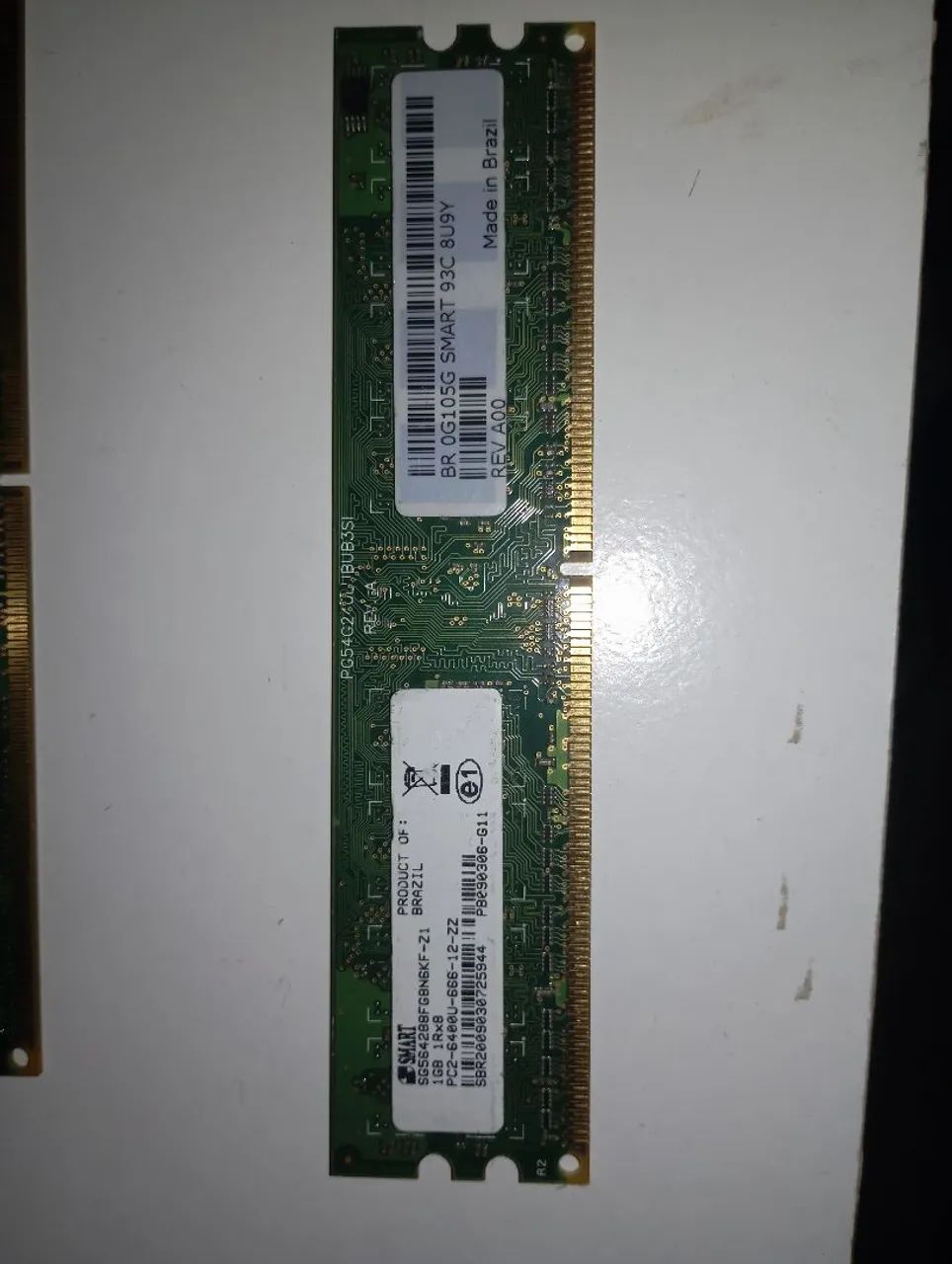 Memória ram DDR2 1Gb