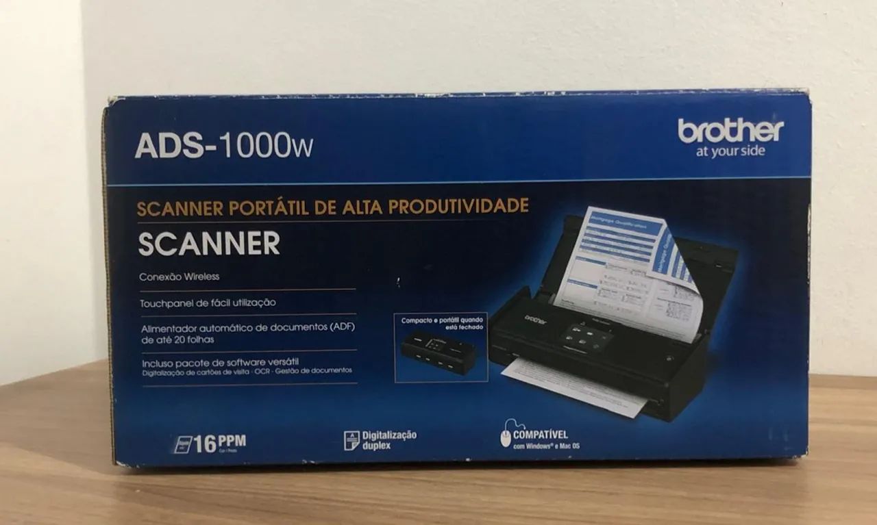 Scanner Digitalizadora Brother 1000ADS - Foto 3