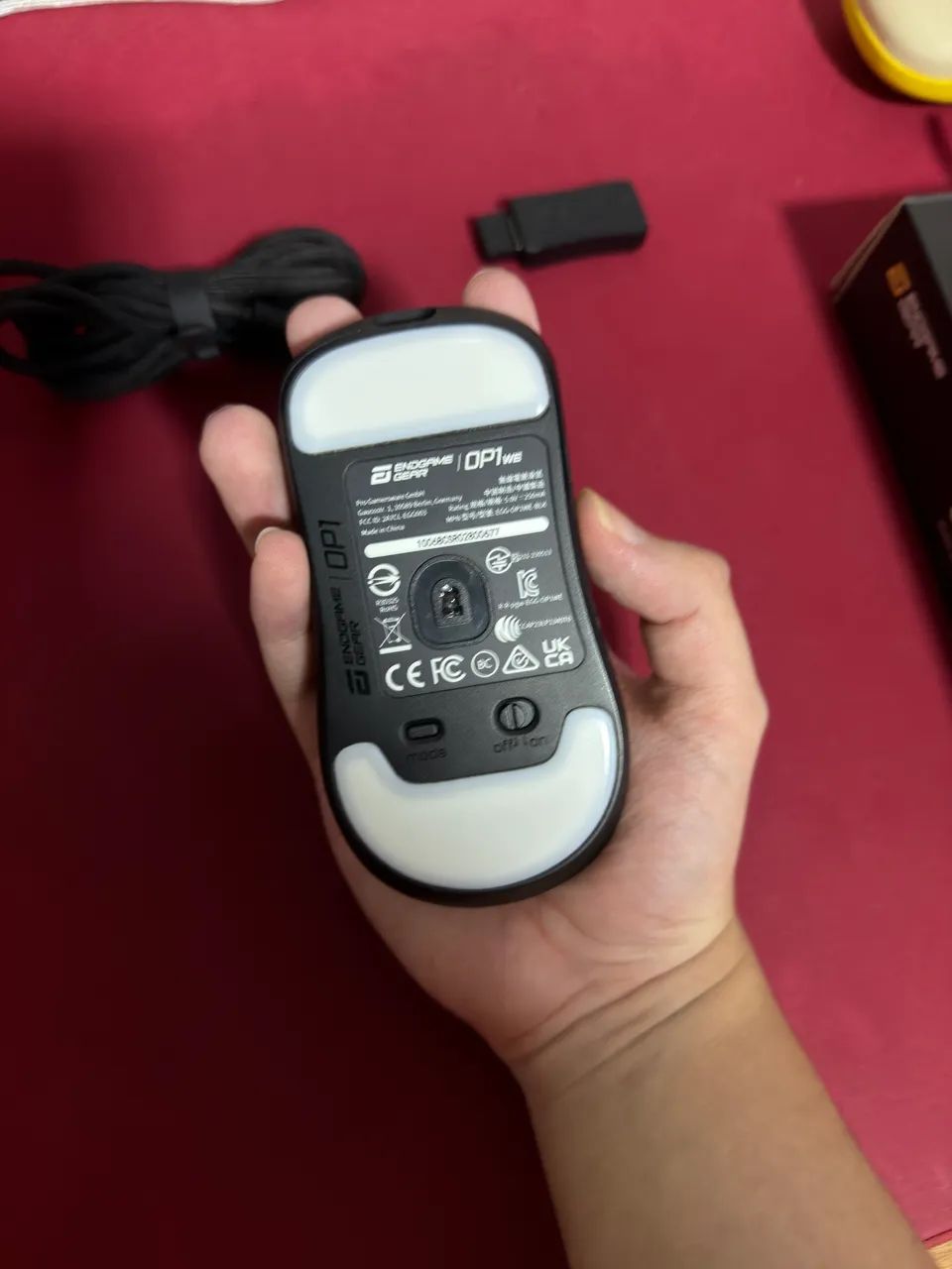 Mouse Endgame Gear OP1we + Magic Ice - Foto 3