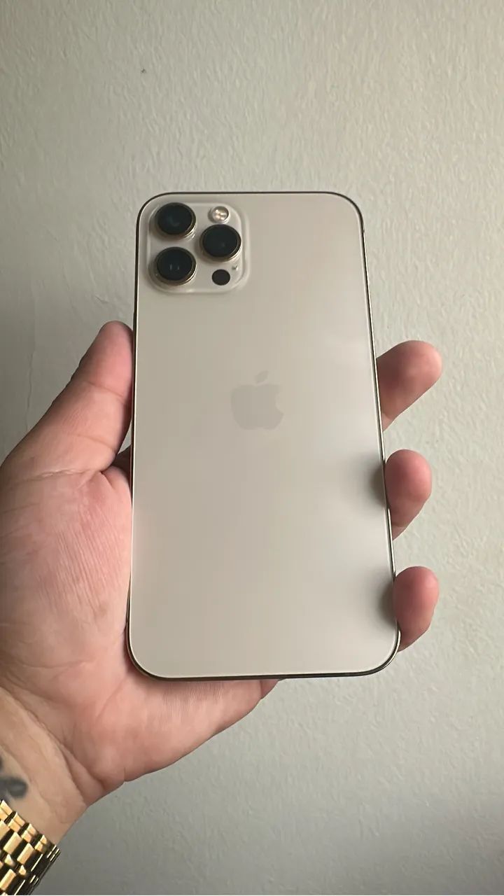 iPhone 12 Promax 256gb Gold excelente 