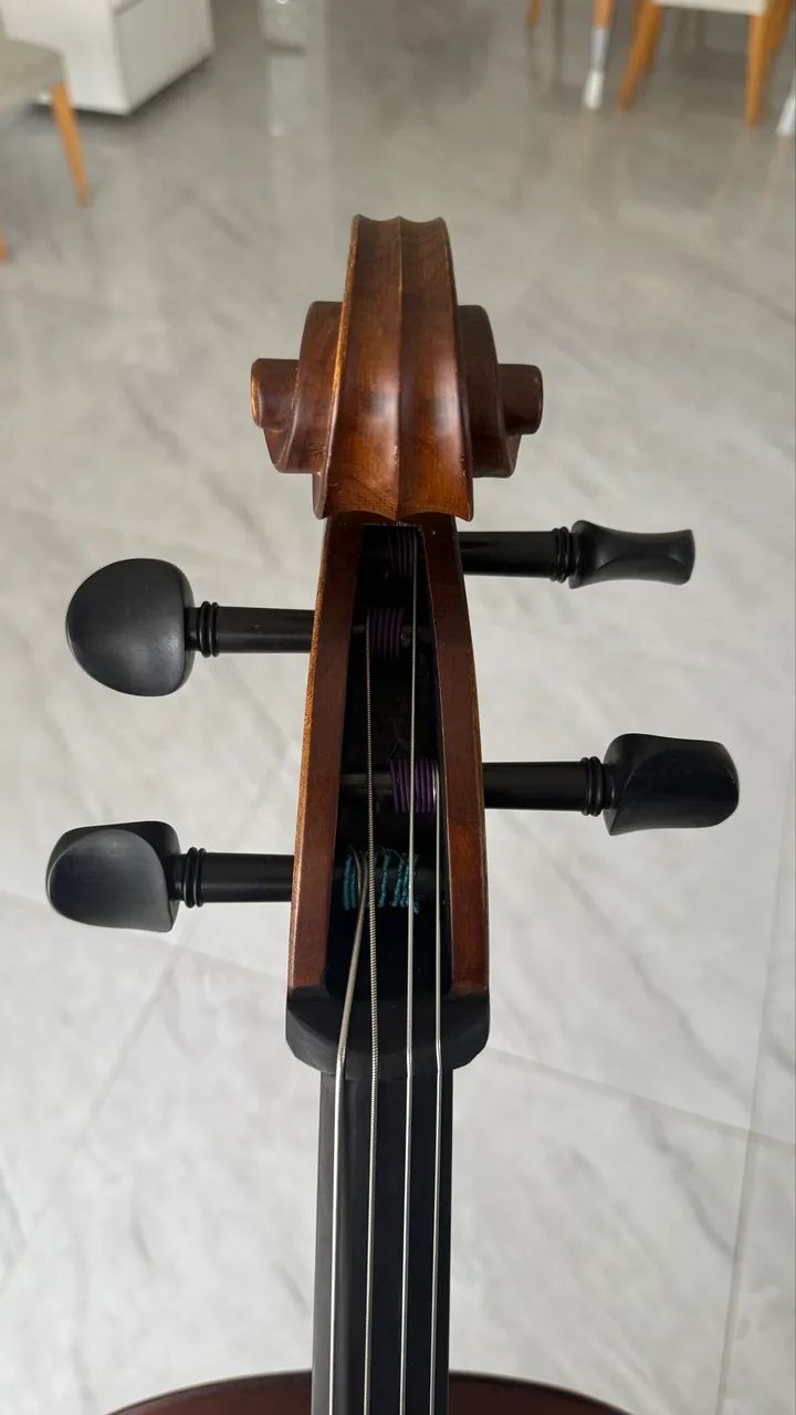 Violoncelo Eagle Ce310 4/4  + Capa e Arco - Foto 4