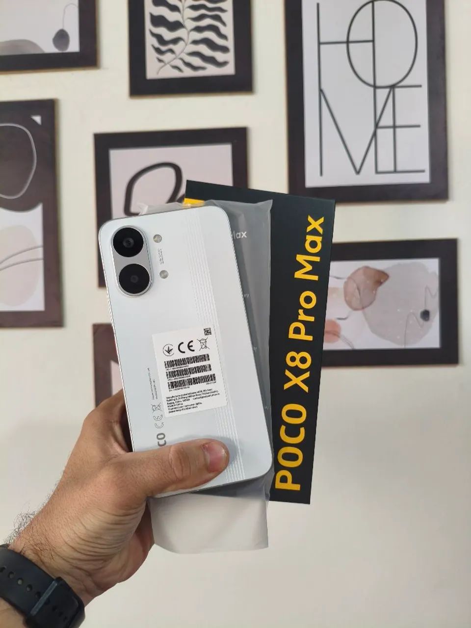 POCO X8 PRO MAX 512GB 12 RAM NOVO  - Foto 2