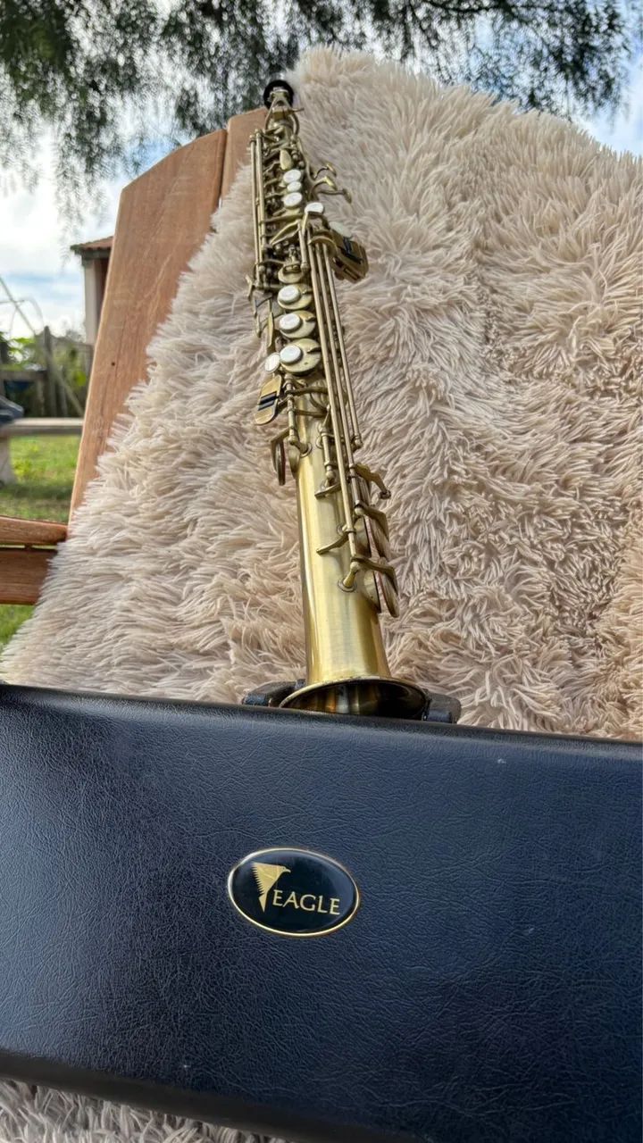 Saxophone reto Eagle Si bemol - Foto 3