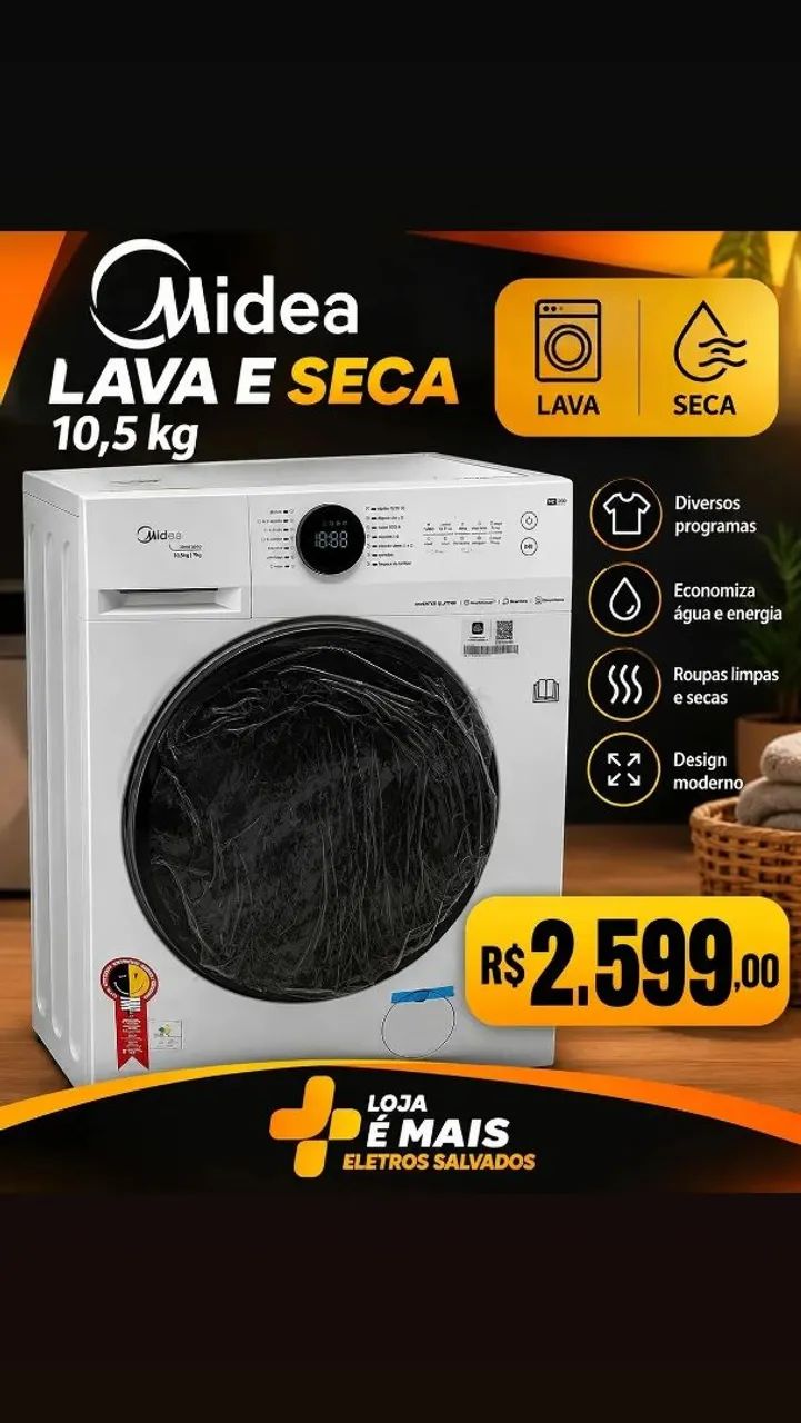 Lava e Seca Midea 