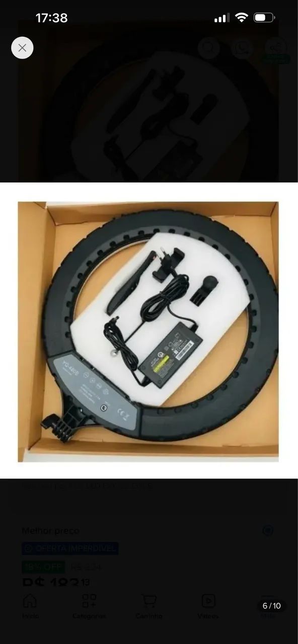 Ring light  - Foto 2