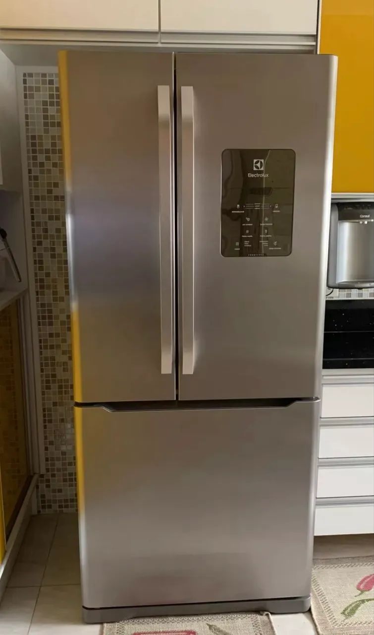 Geladeira Electrolux inox 3Portas Novaaaa Entregoooo