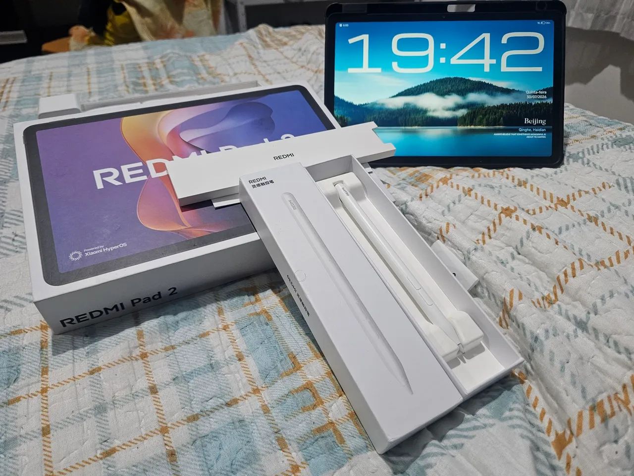 Redmi Pad 2 256GB com caneta ORIGINAL + capa - Foto 2