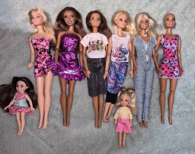 Lote de Barbies diversas- ler descrição 