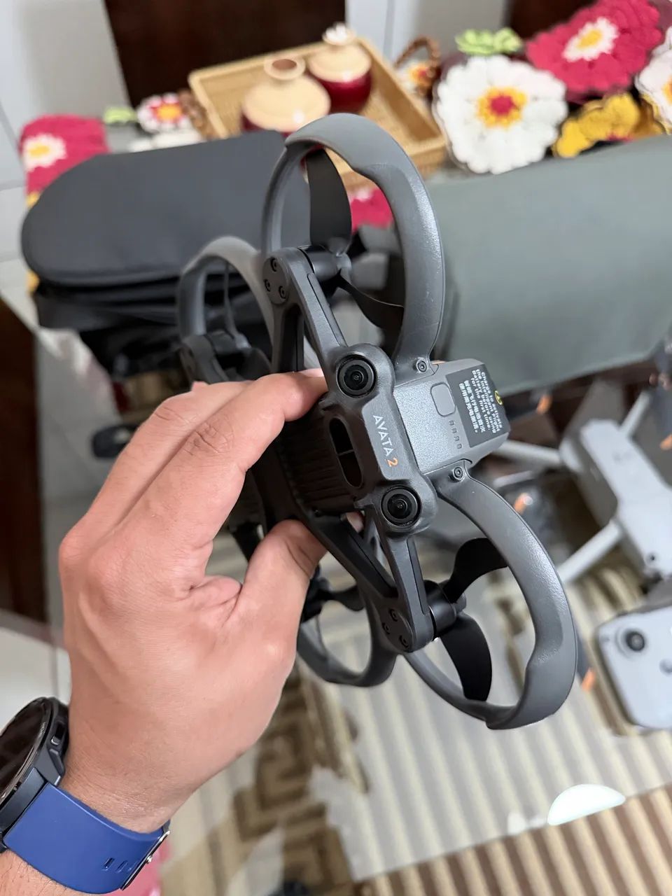 SOMENTE O DRONE DJI AVATA 2 - ANATEL IMPECÁVEL  - Foto 4