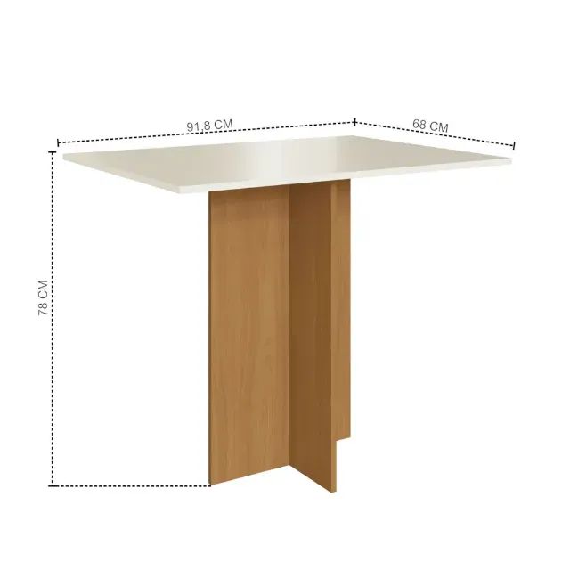 Conjunto Mesa Com 4 Cadeiras Talita Indekes - NOVA - Foto 5