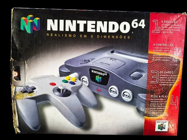 Nintendo 64 Nacional Com Caixa - Original - Sem Manual - Foto 2