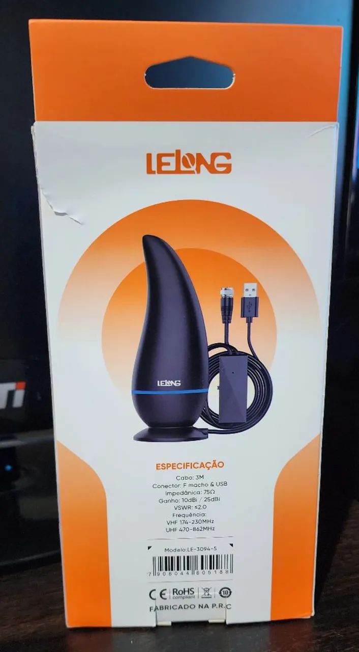 Vendo antena digital lelong (nova) - Foto 3