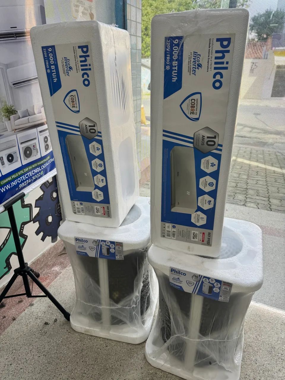 Ar Condicionado 9.000 BTUs - Foto 3