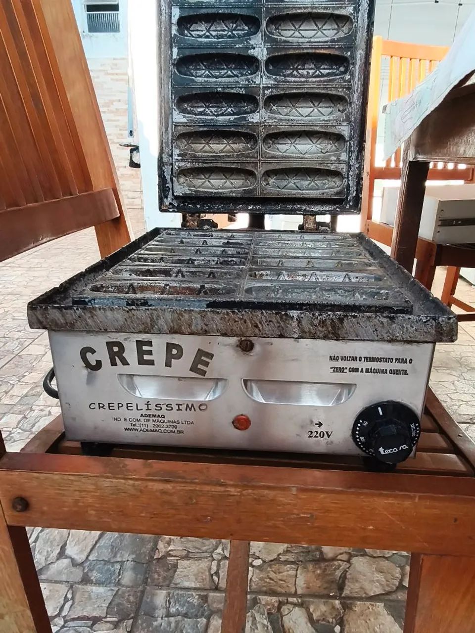 Crepeira industrial - 12 crepes - Foto 2