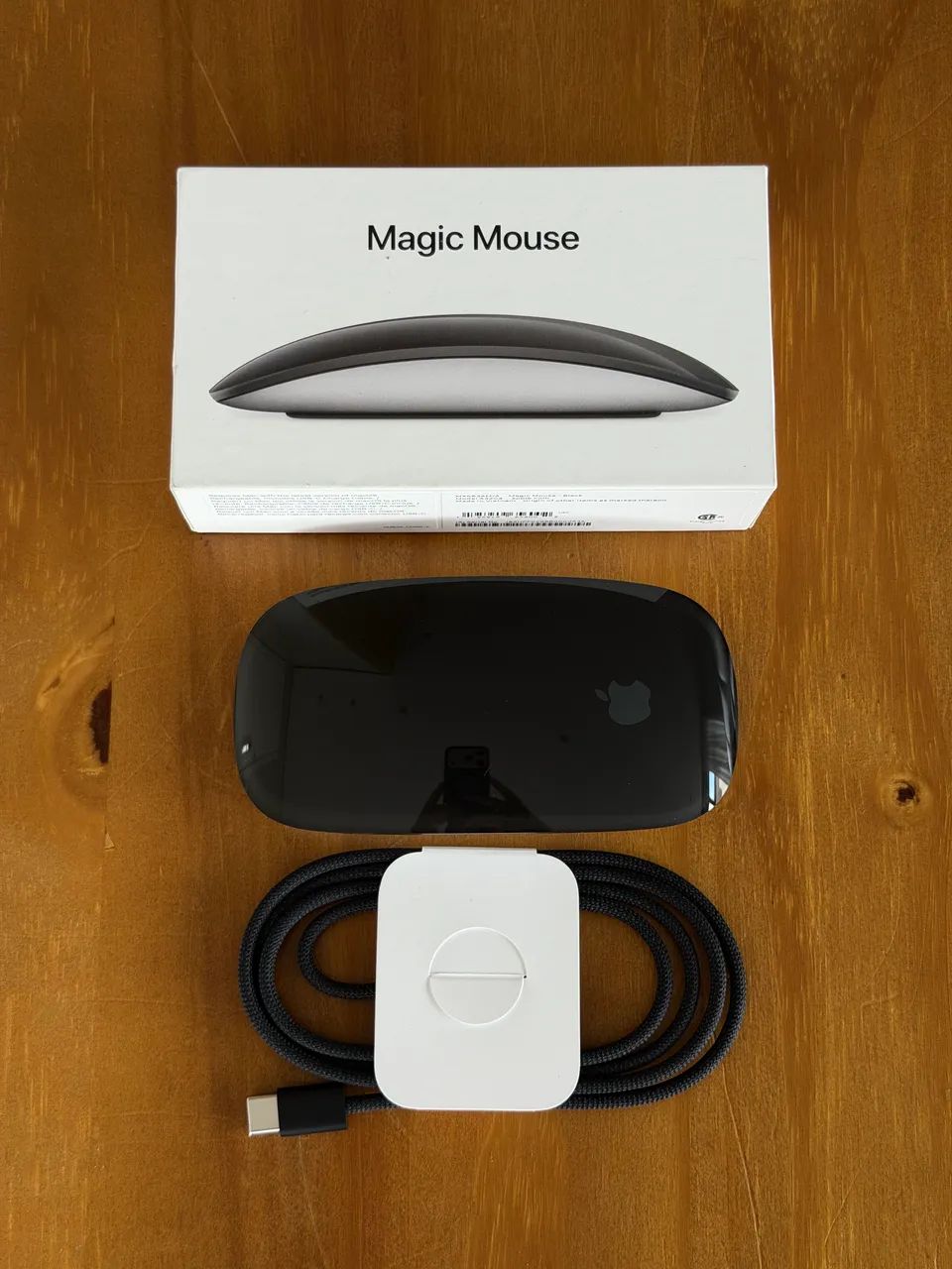Magic Mouse Apple preto (novo) - Foto 2
