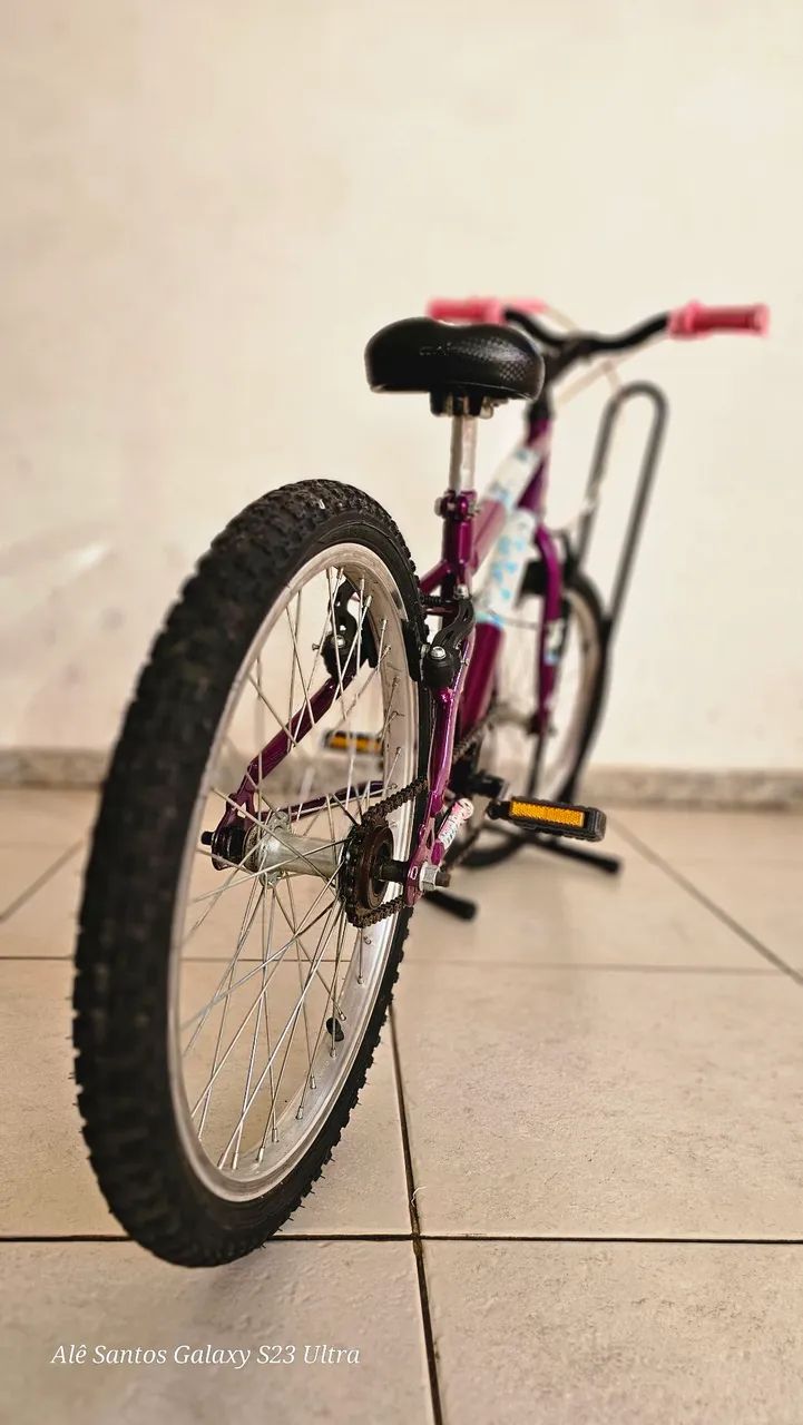 Bicicleta aro 20 para menina - Foto 5