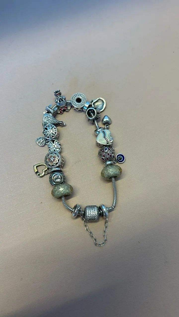 Pulseira Pandora com berbloques 