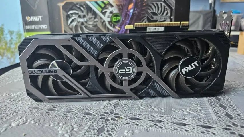 RTX 3080 Palit Gaming Pro 10GB GDDR6X Zerada e Completa na Caixa - Foto 2