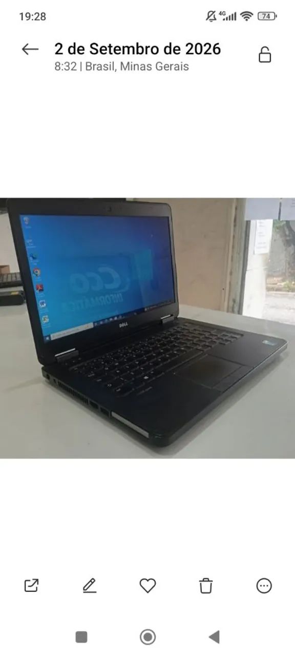 NOTEBOOK DELL PARA EMPRESAS ESCRITÓRIOS ESTUDOS TRABALHOS R$999