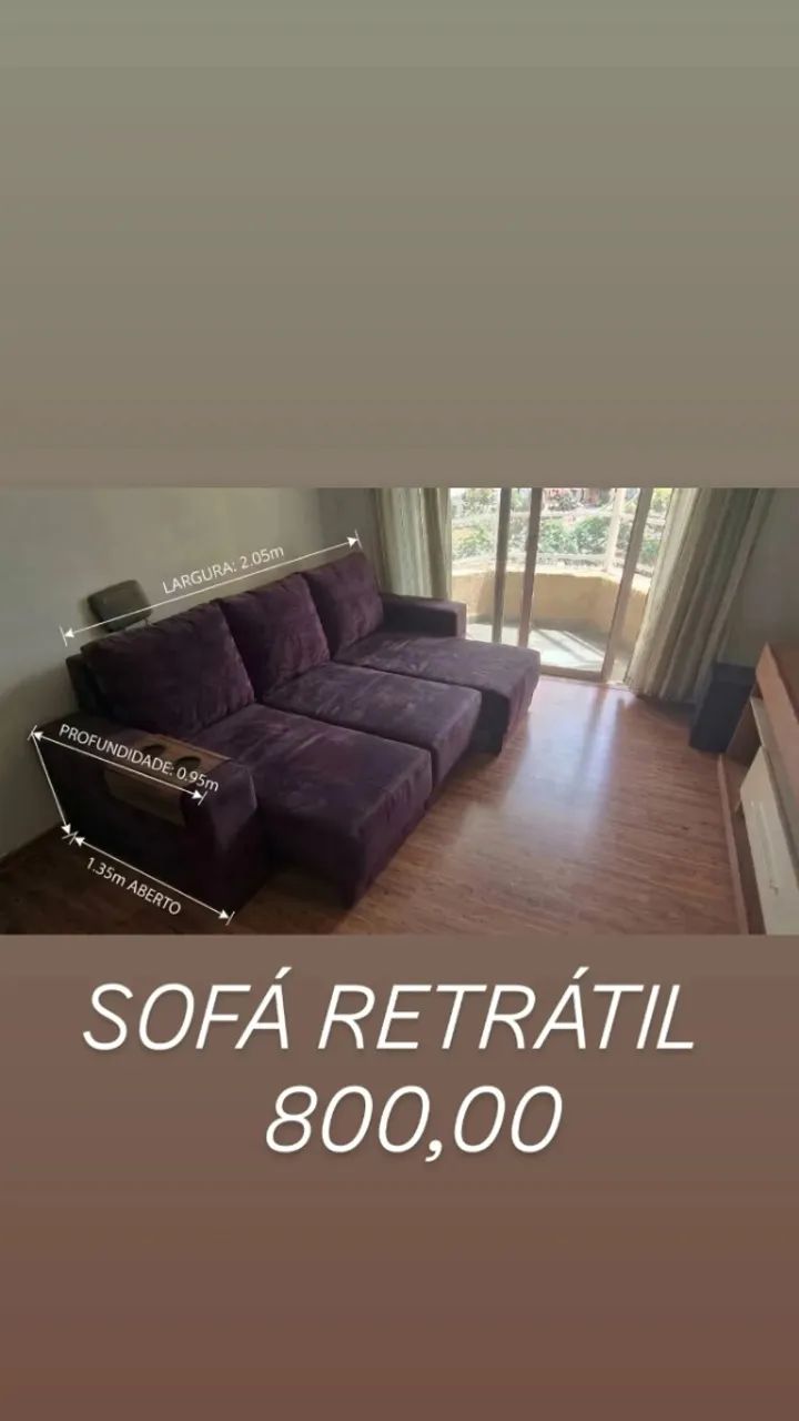 Sofá retrátil  - Foto 2
