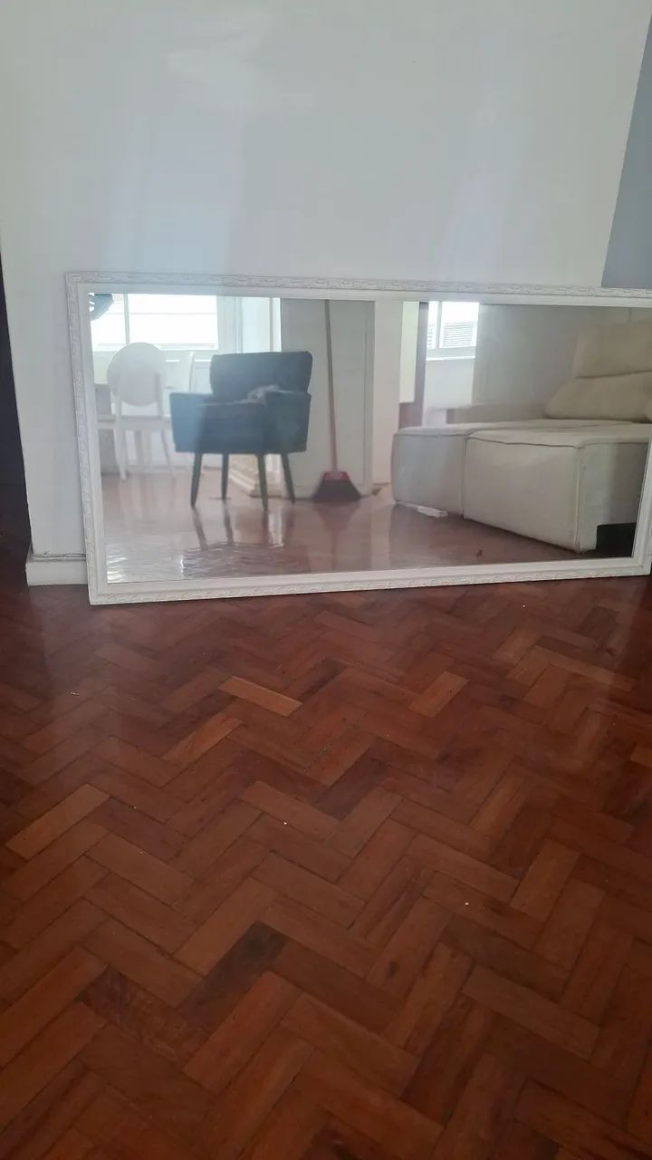 Espelho madeira maci ça  - Foto 2