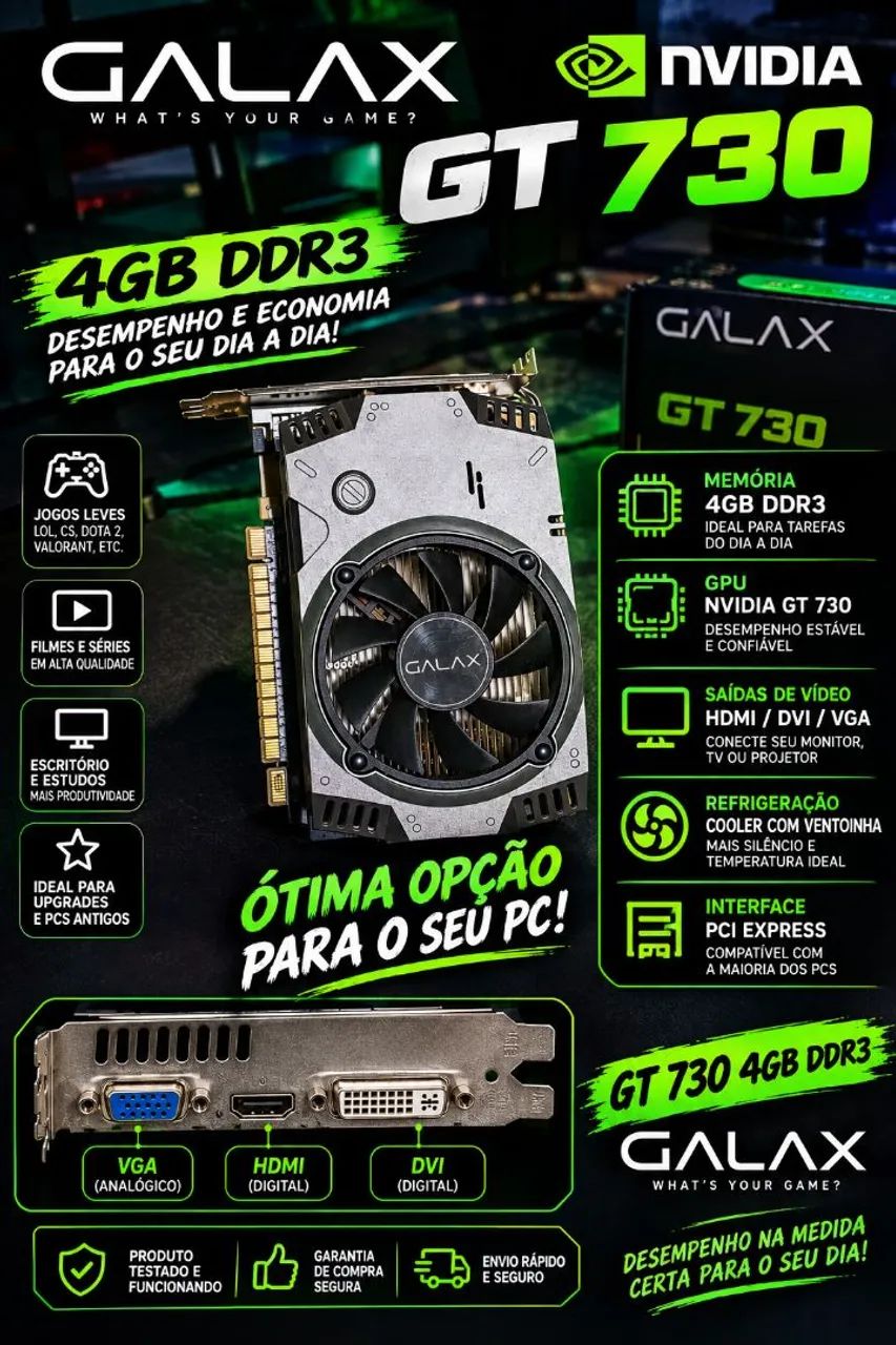 GT 730 4GB DDR3.