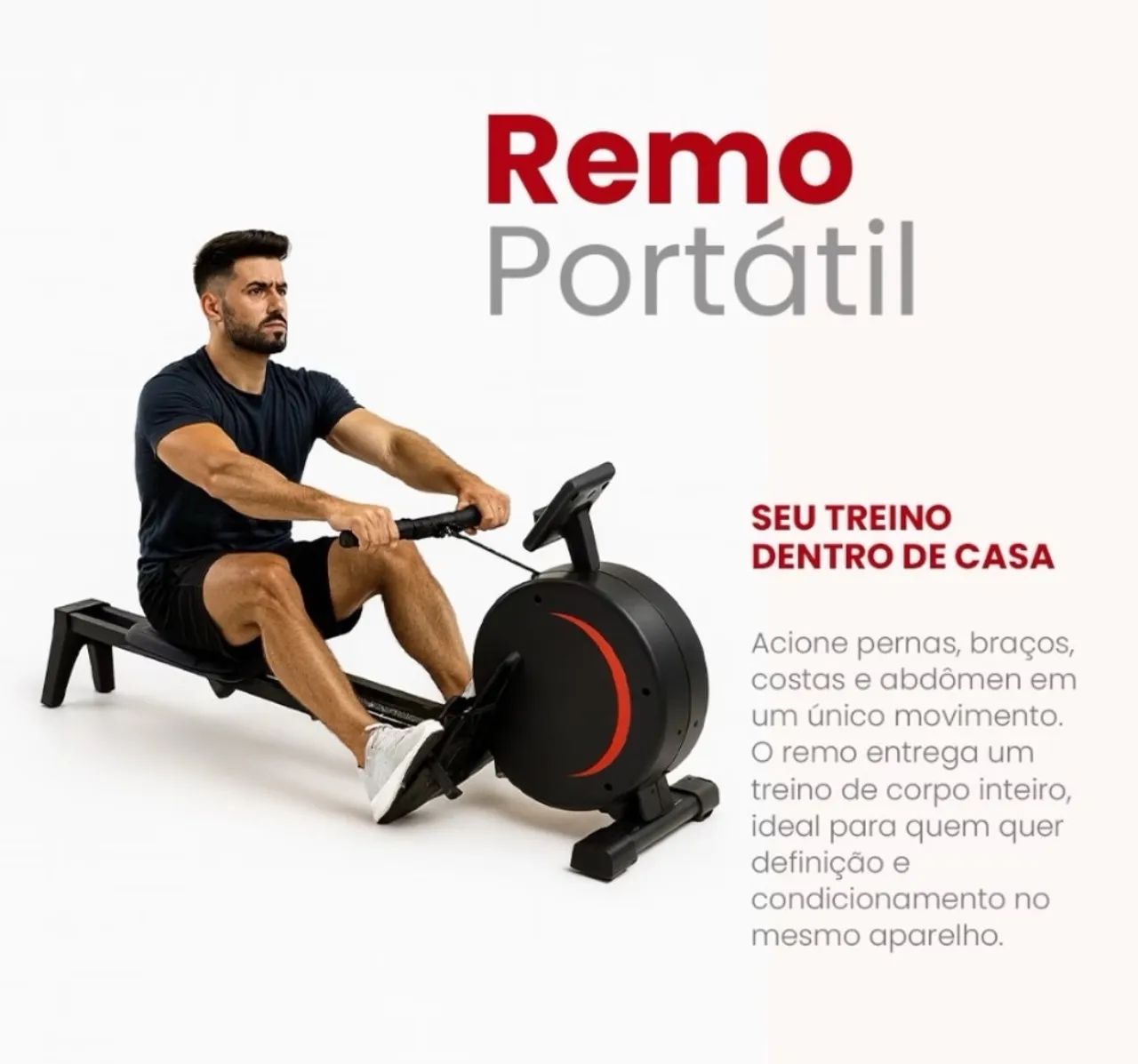 Máquina de remo - Foto 4