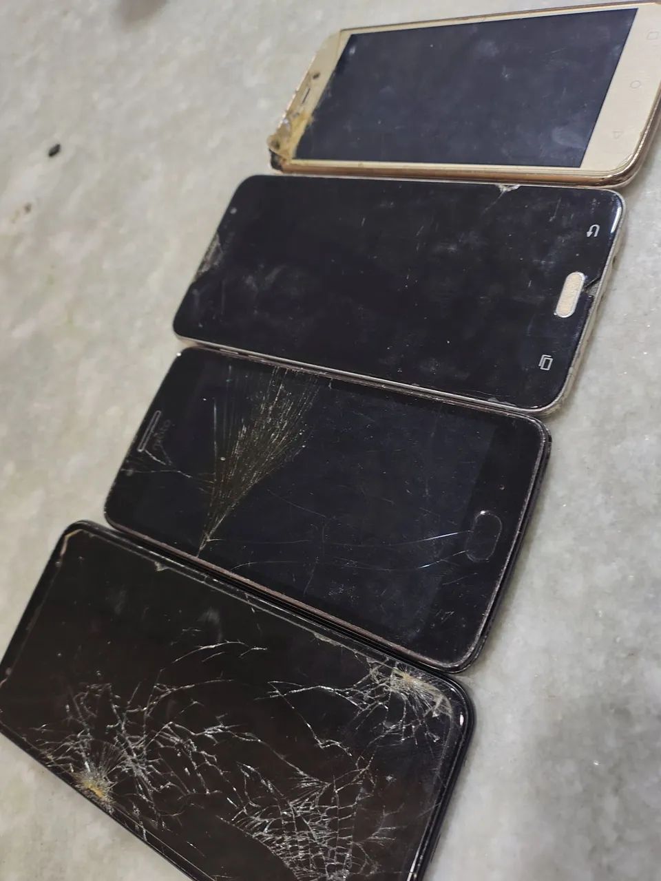 Carcaças de celular para aproveitamento - Motorola e Samsung 